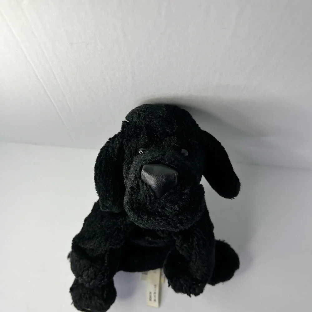 Ganz Webkinz black lab HM136 no code 9” plush‎ stuffed animal